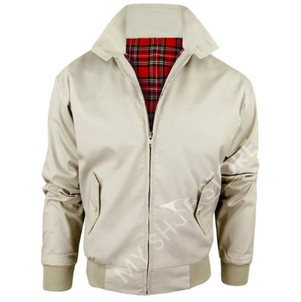 Mens classic Harrington jacket