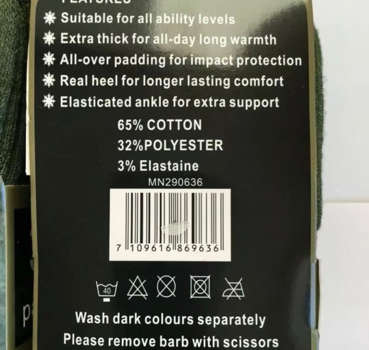 Army work socks 12 packs