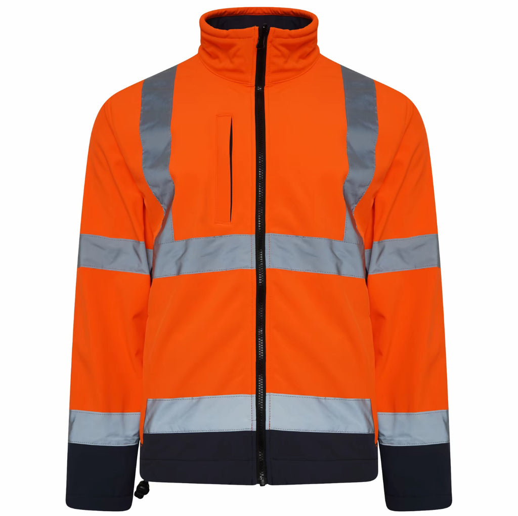 Men’s hi vis softshell jacket