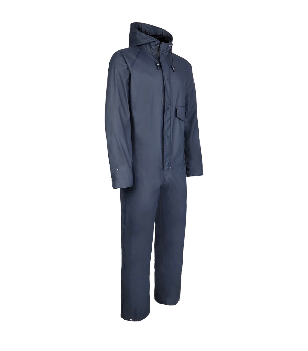 Unisex flex waterproof hooded work coverall fishing pressure washing