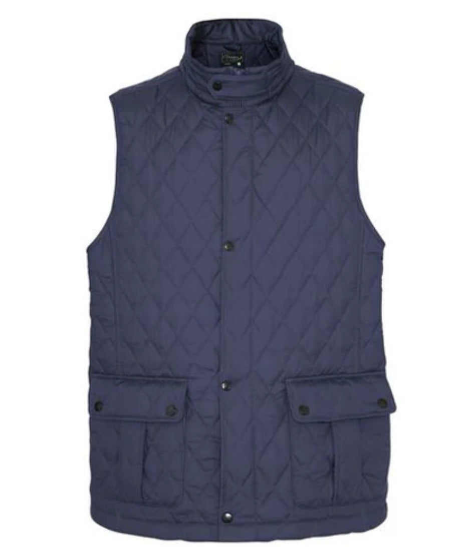 Men’s champion Ashby quilted gilet