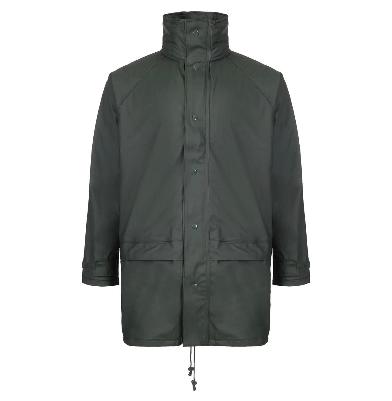 Men’s fort flex waterproof windproof jacket concealed hood 220 welded seams