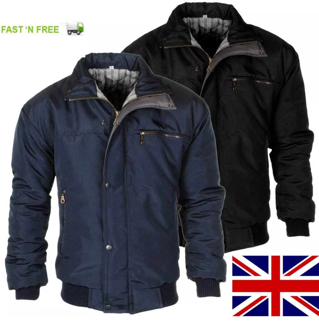 Men’s sky diver padded bomber jacket