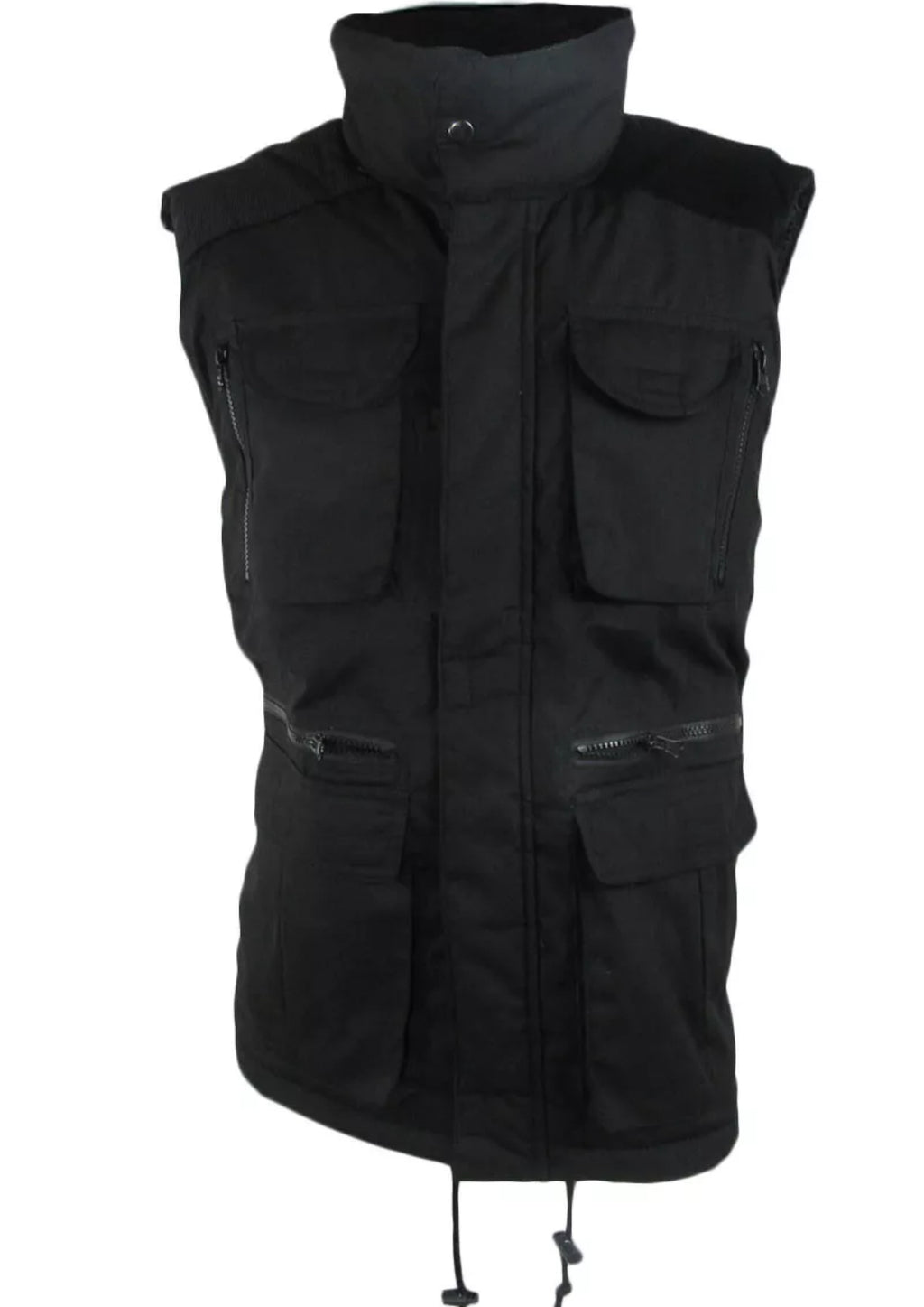 Men’s highmount multi pocket padded bodywarmer