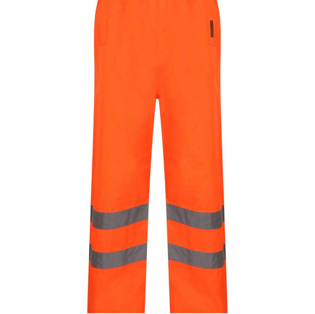 Men’s work hi vis waterproof over trousers