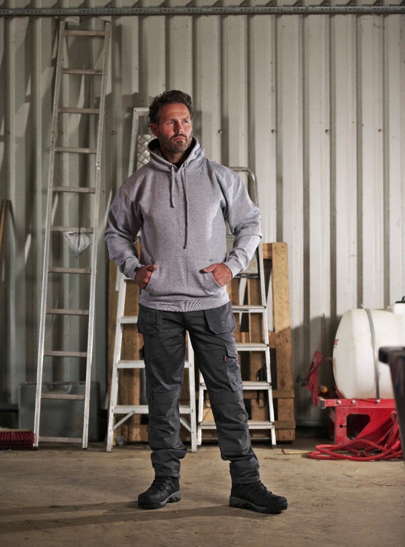 Men’s tuff stuff heavyweight work pullover hoodie