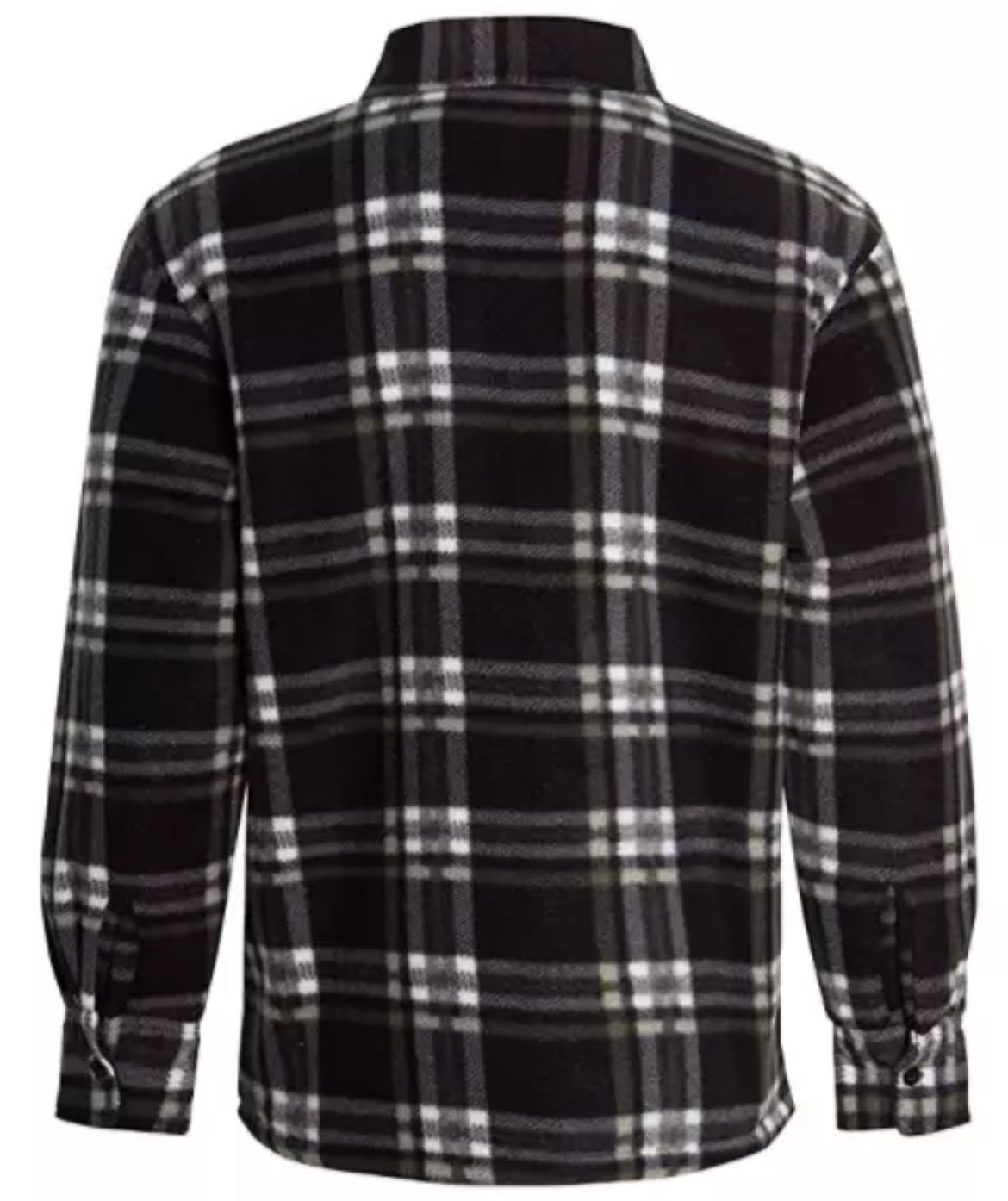 Men’s lumberjacket zip collar padded shirt