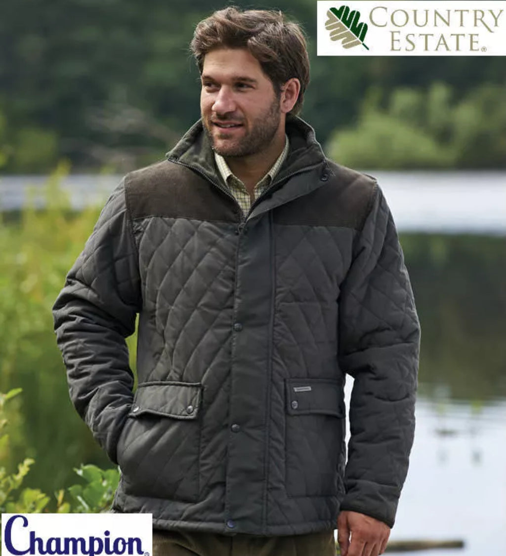 Mens Champion Lewis fleece jacket