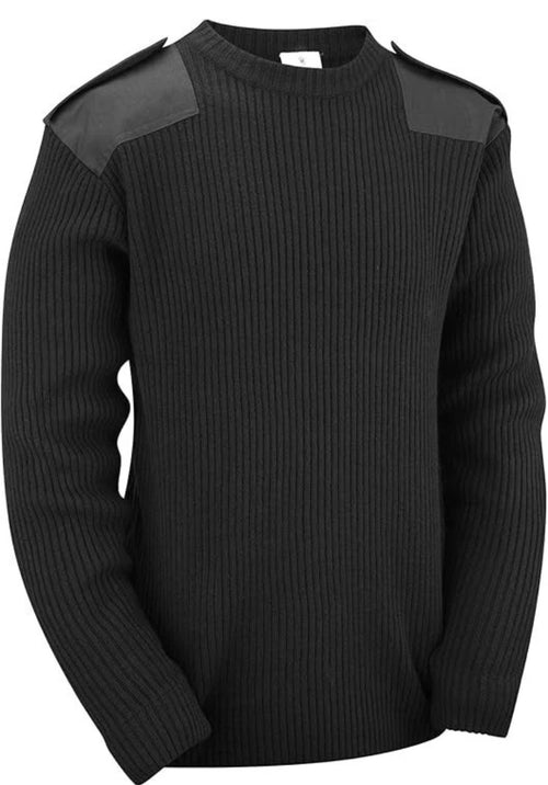 Mens military jumper combat style commando pullover deep