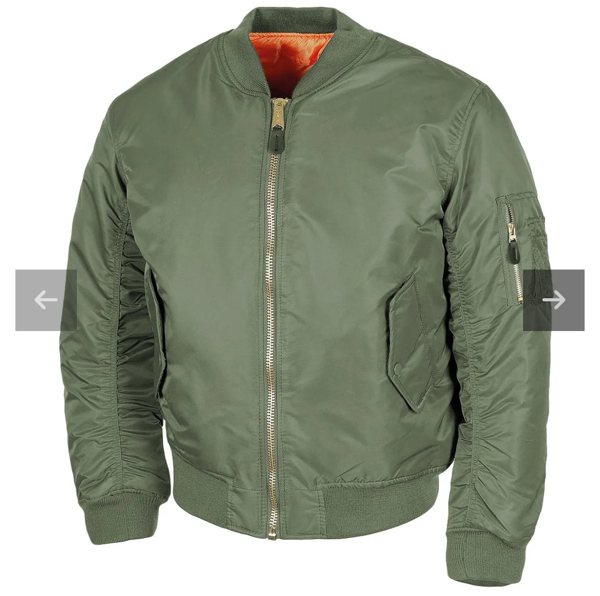 Men’s padded bomber mA1 jacket