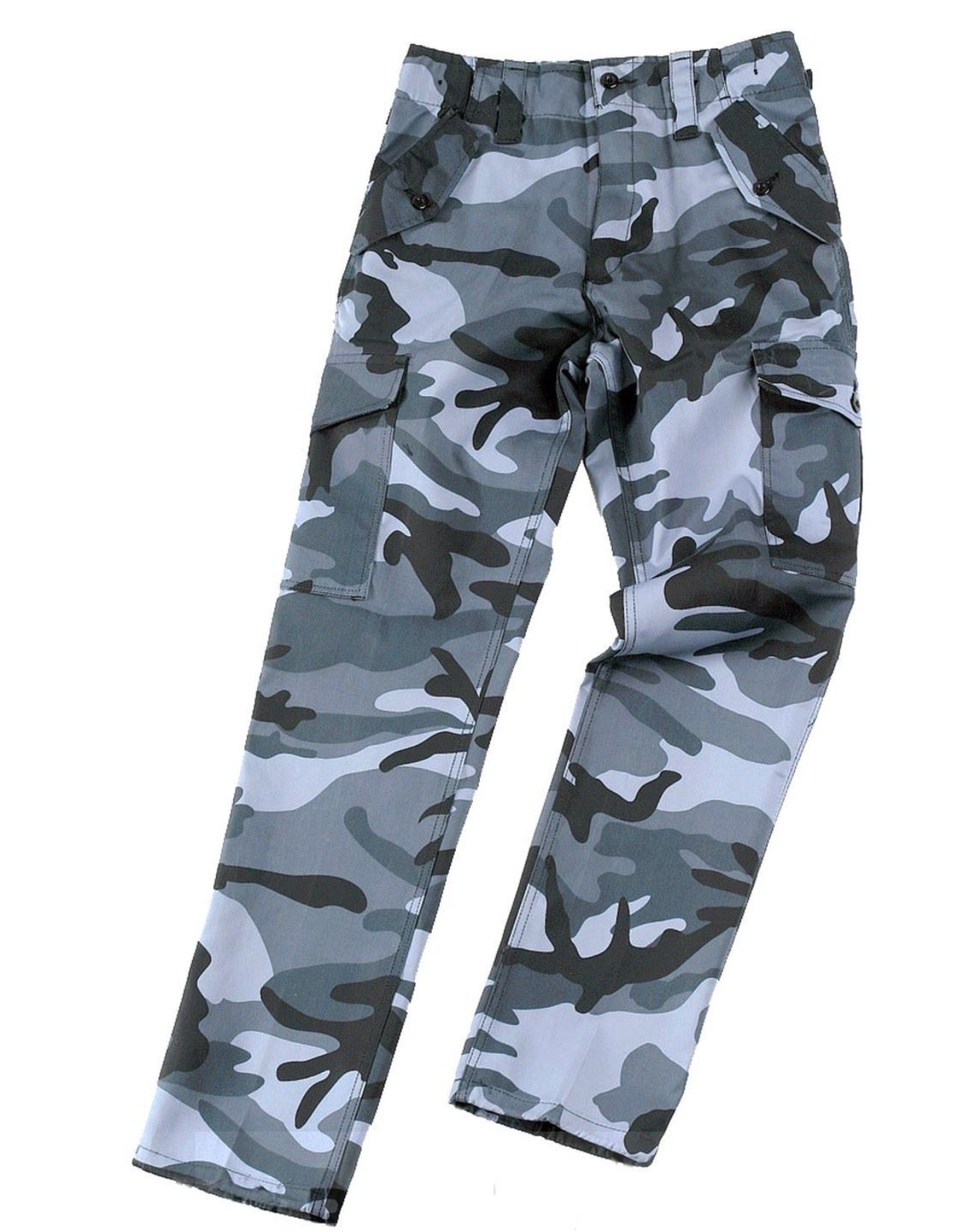Men’s  work action trousers with cargo pockets