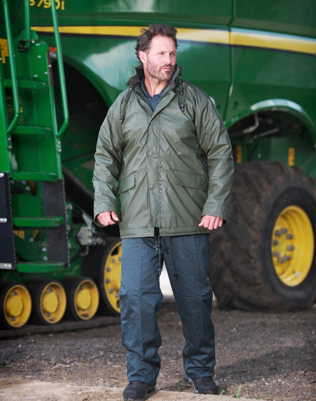 Men’s fort flex lined jacket waterproof windproof welded seams fleece lined