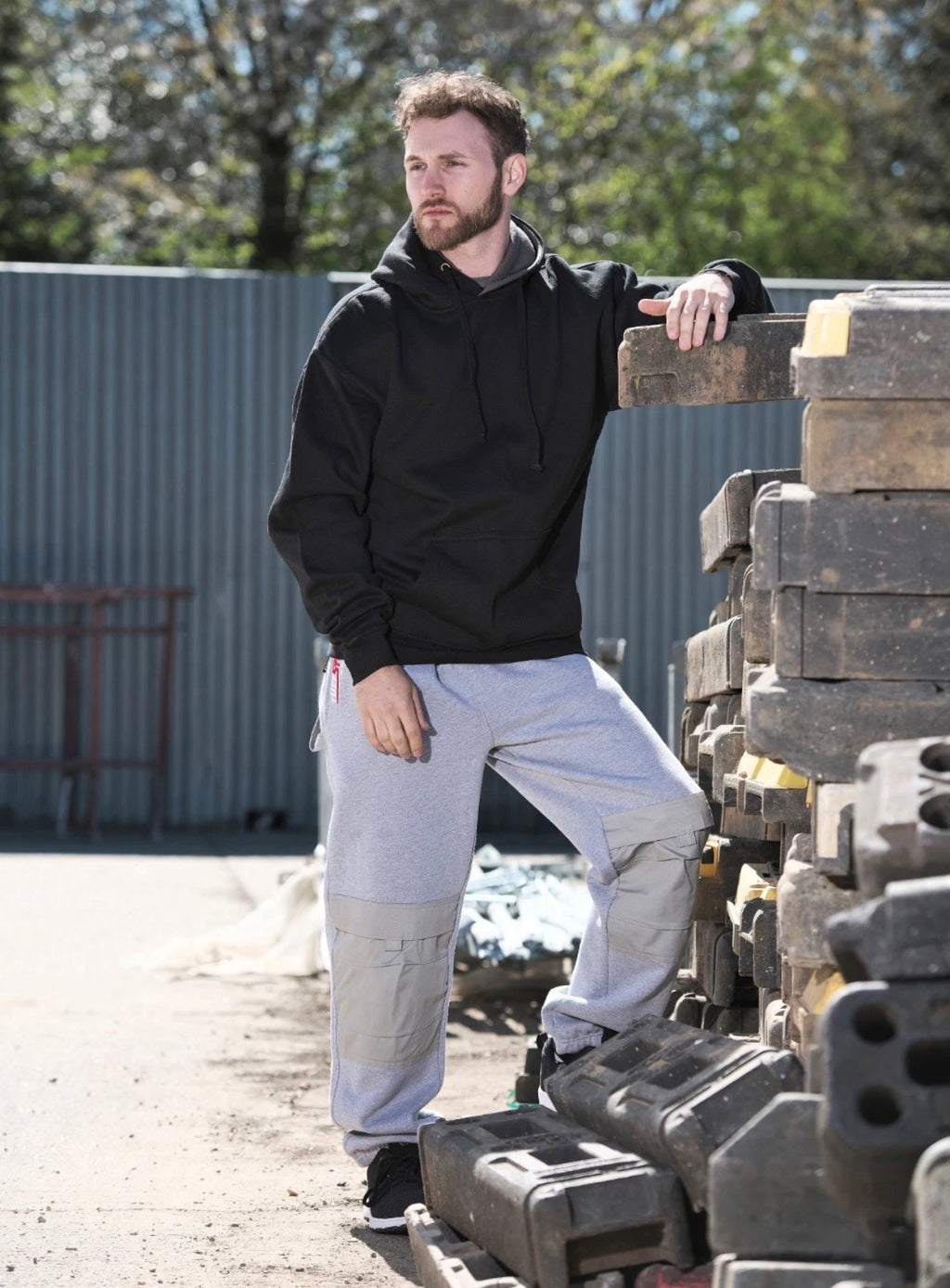 Men’s tuff stuff heavyweight work pullover hoodie