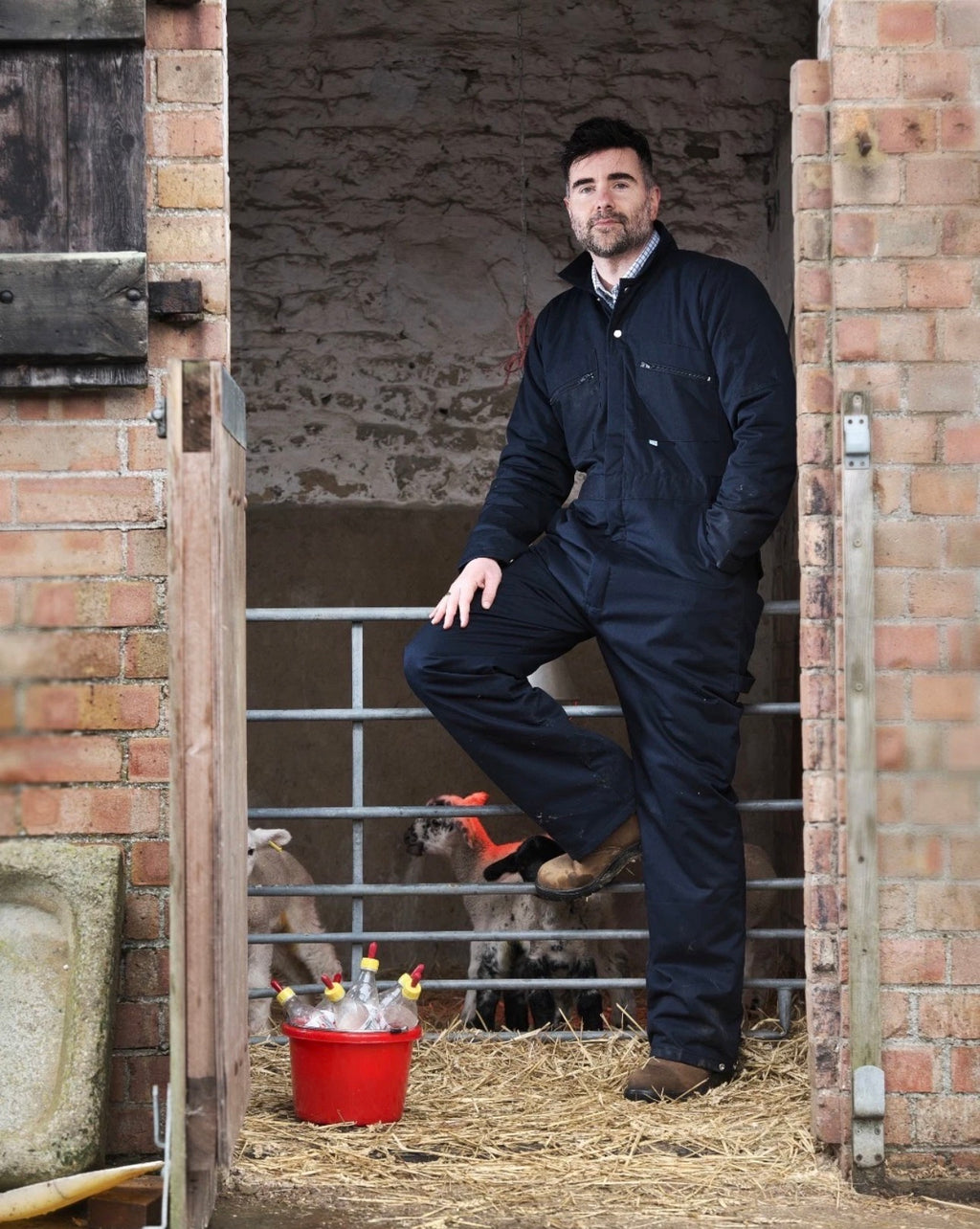 Men’s insulated quilted coveralls workwear boilersuit 377
