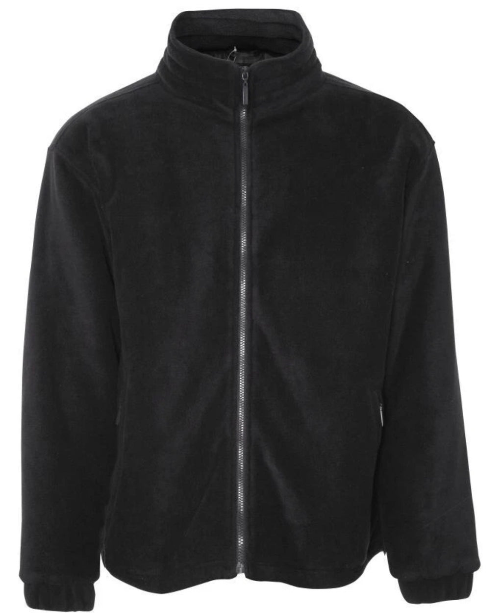 Men’s us trading collar fleece zip jacket