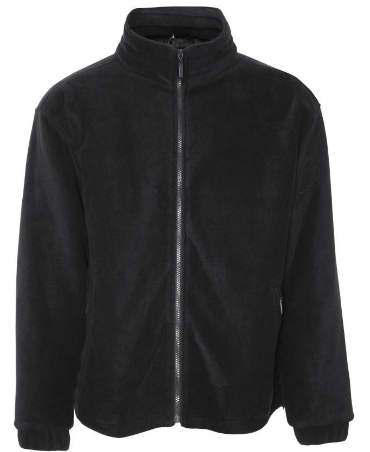 Men’s us trading collar fleece zip jacket