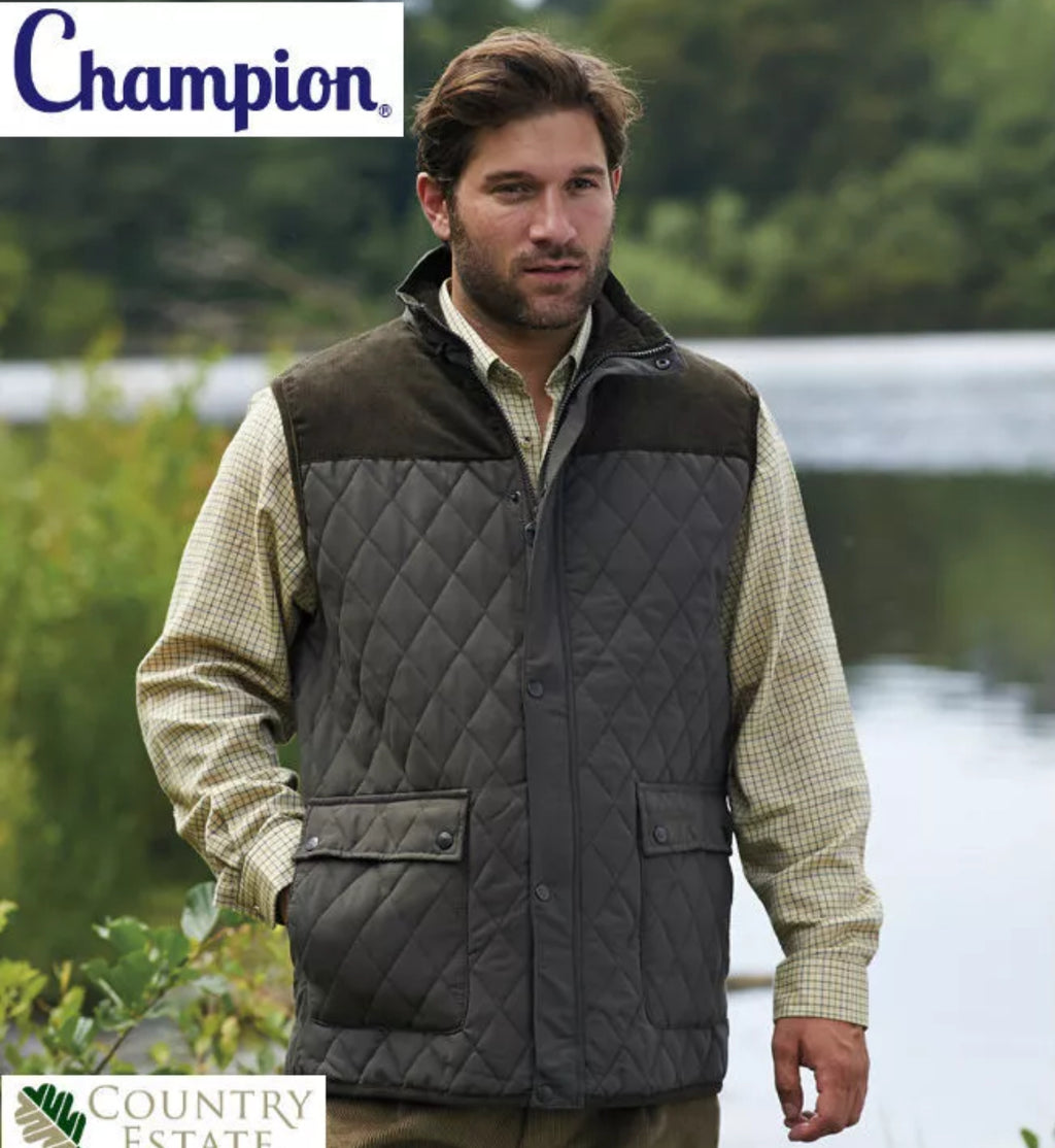 Men’s champion arundel quilted bodywarmer