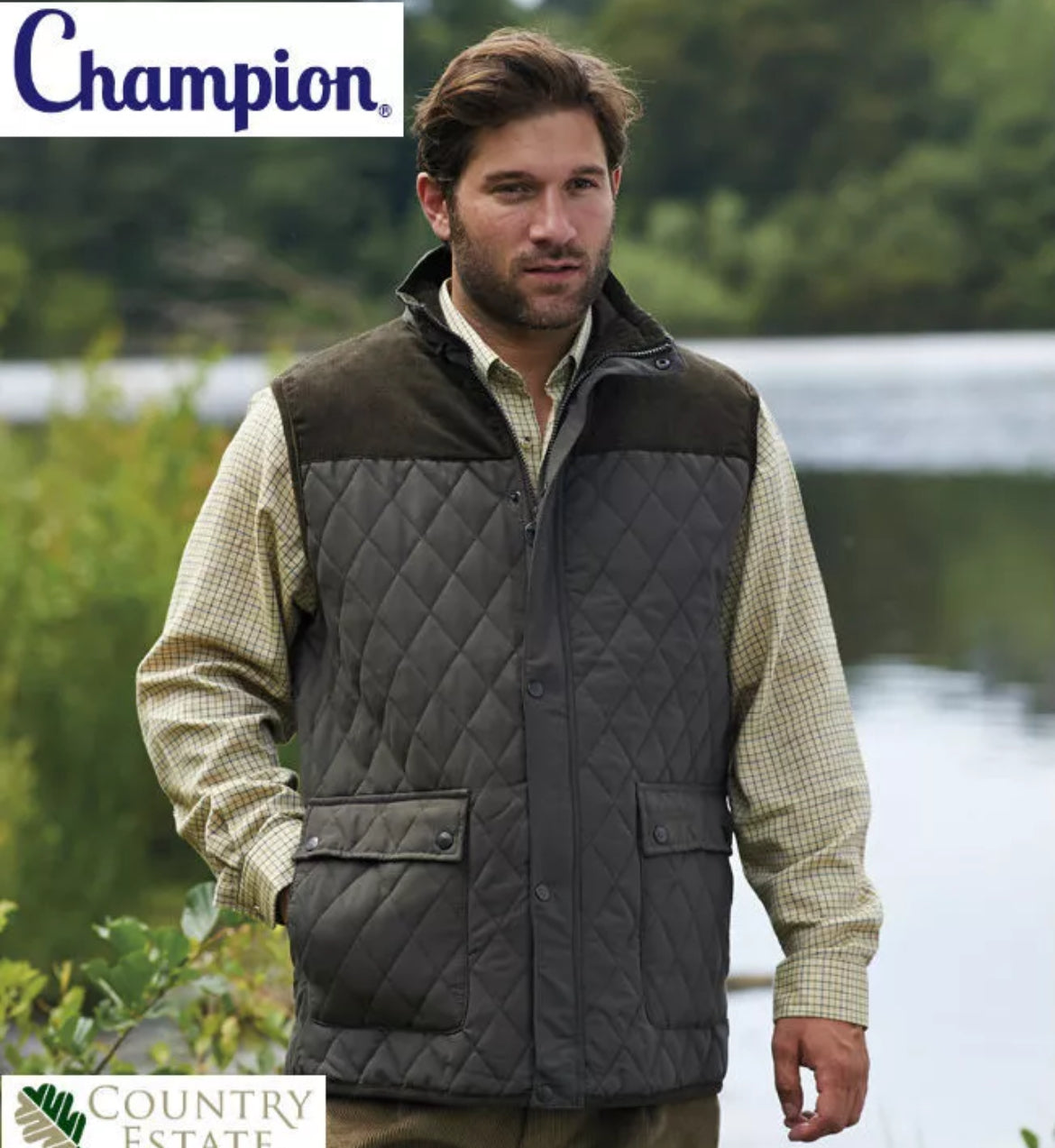 Men’s champion arundel quilted bodywarmer