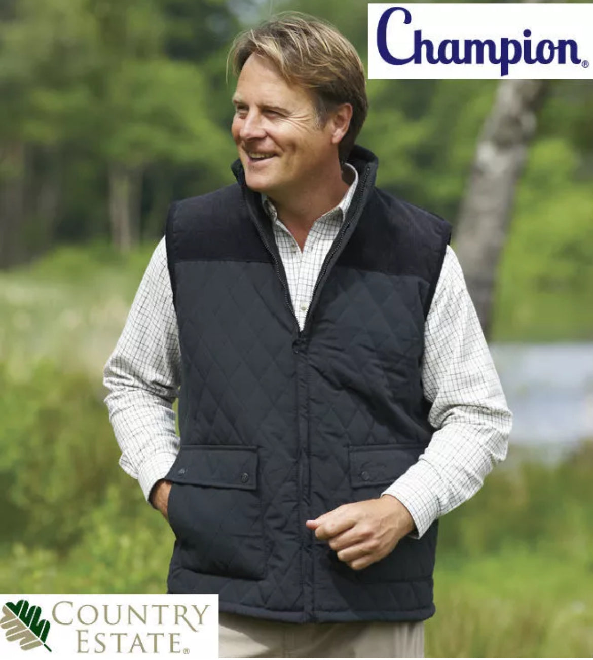 Men’s champion arundel quilted bodywarmer