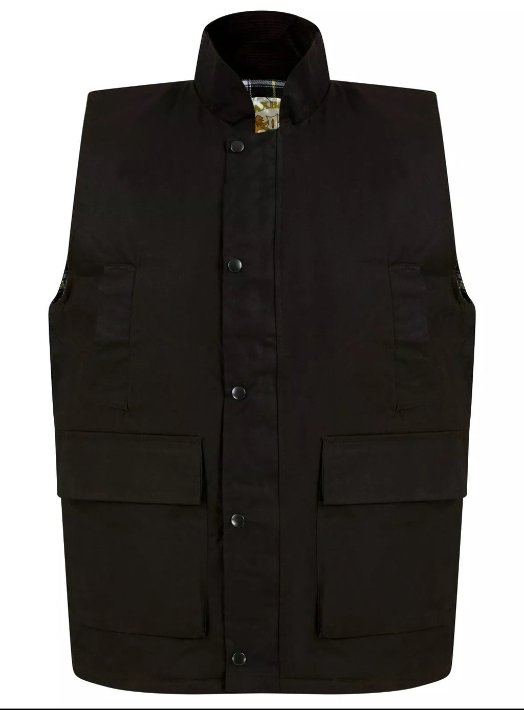 Men’s country wax padded gilet