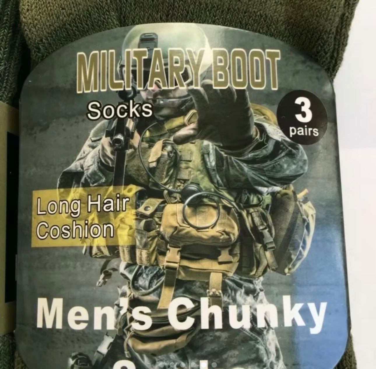 Army work socks 12 packs