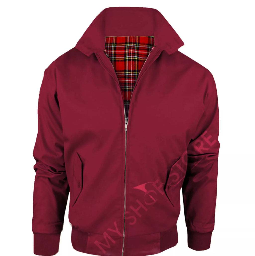 Mens classic Harrington jacket