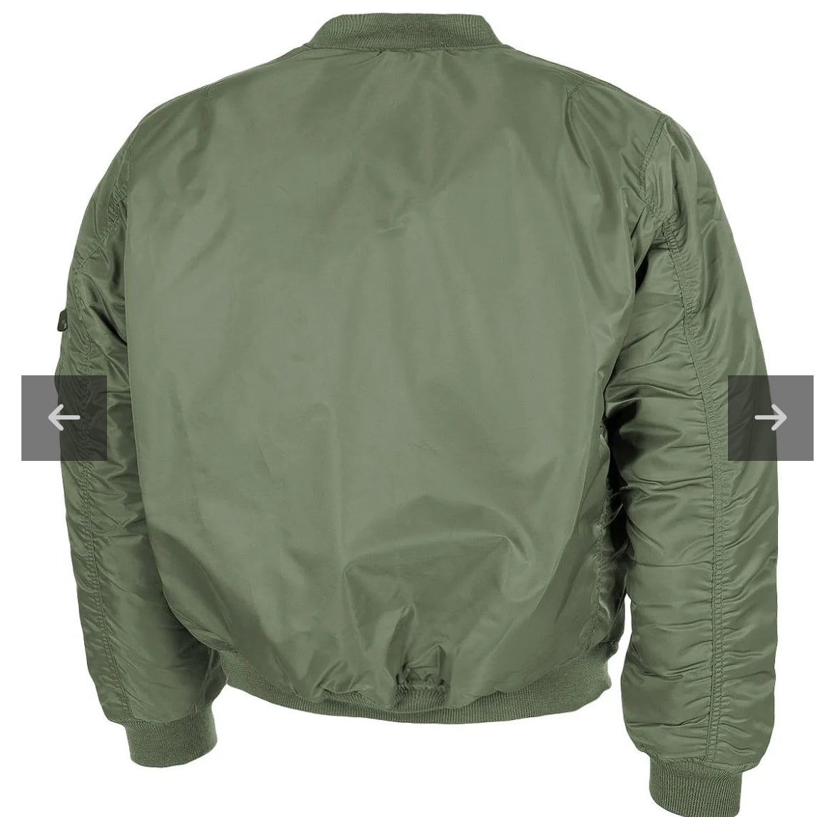 Men’s padded bomber mA1 jacket