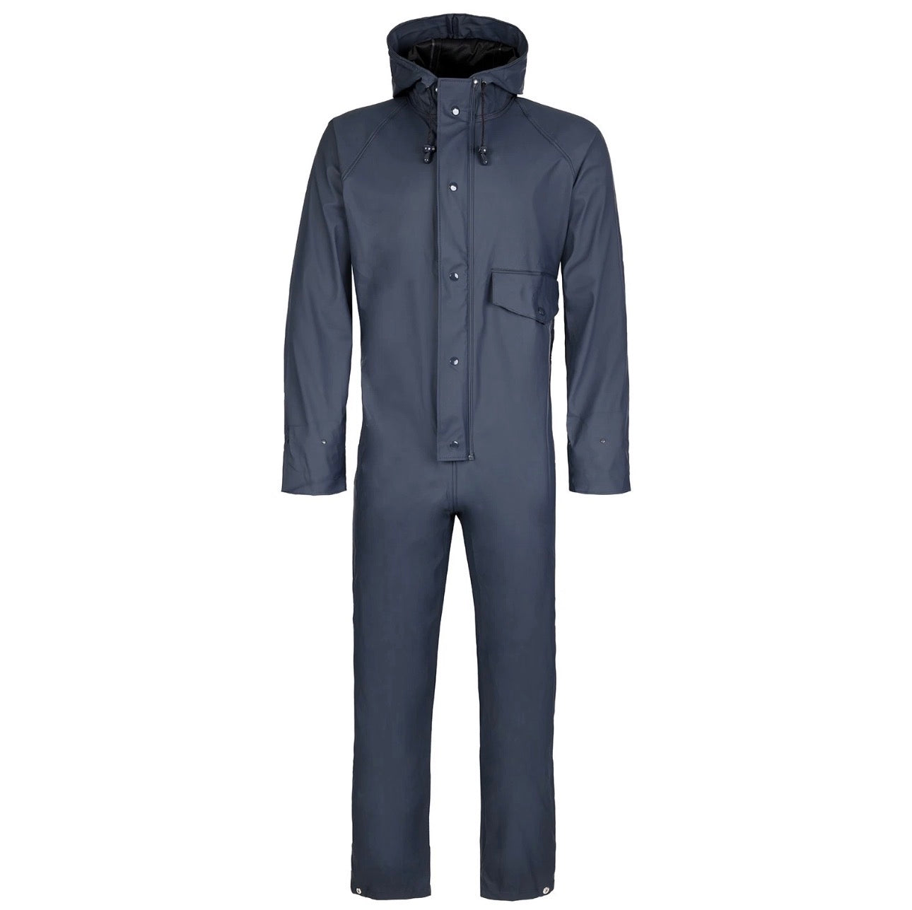 Unisex flex waterproof hooded work coverall fishing pressure washing