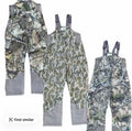 Men’s Magellan mossy oak fishing hunting padded waterproof windproof bib brace