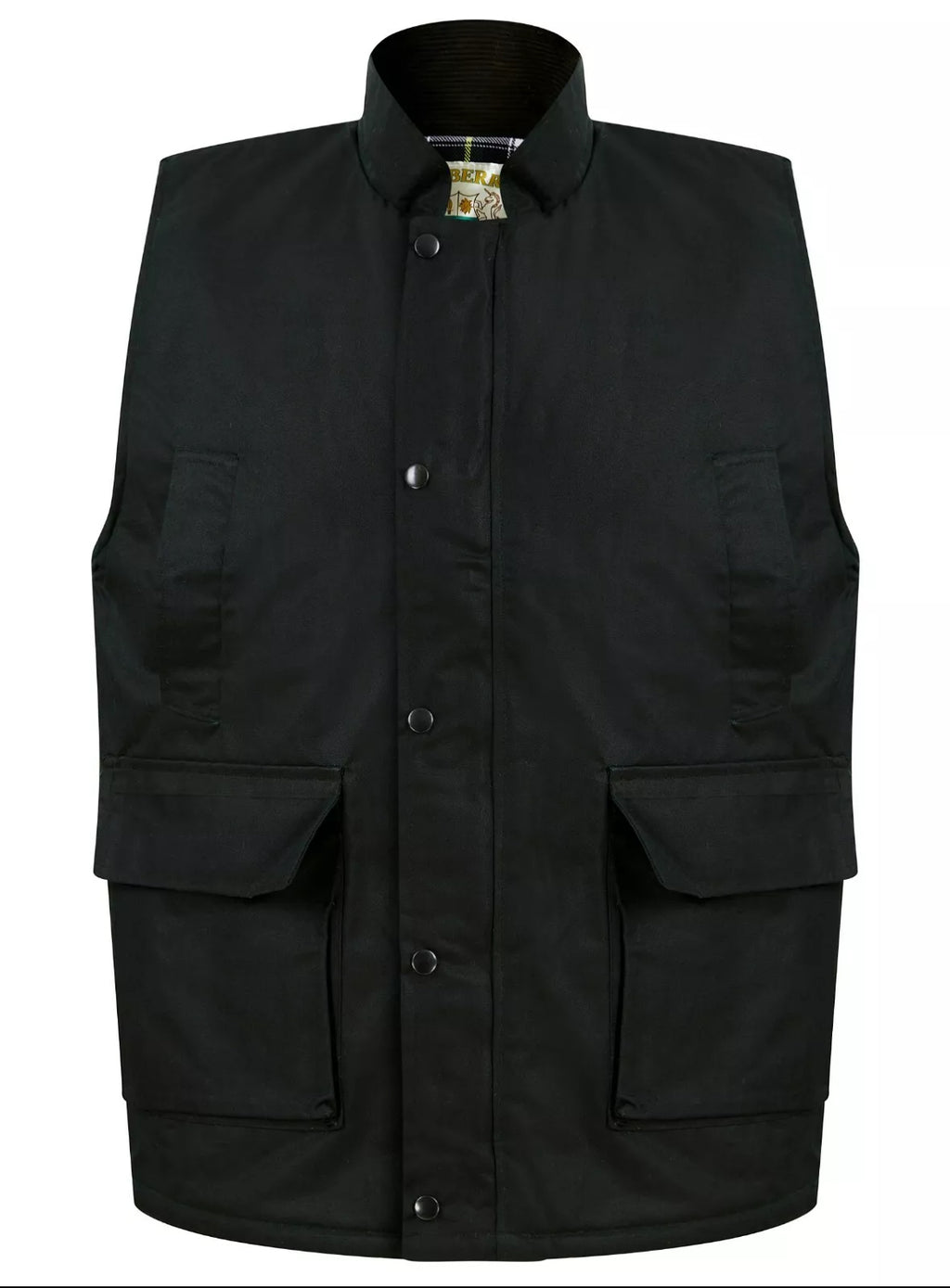 Men’s country wax padded gilet