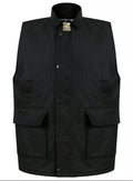 Men’s country wax padded gilet