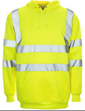 Mens hi vis pullover work hoodie