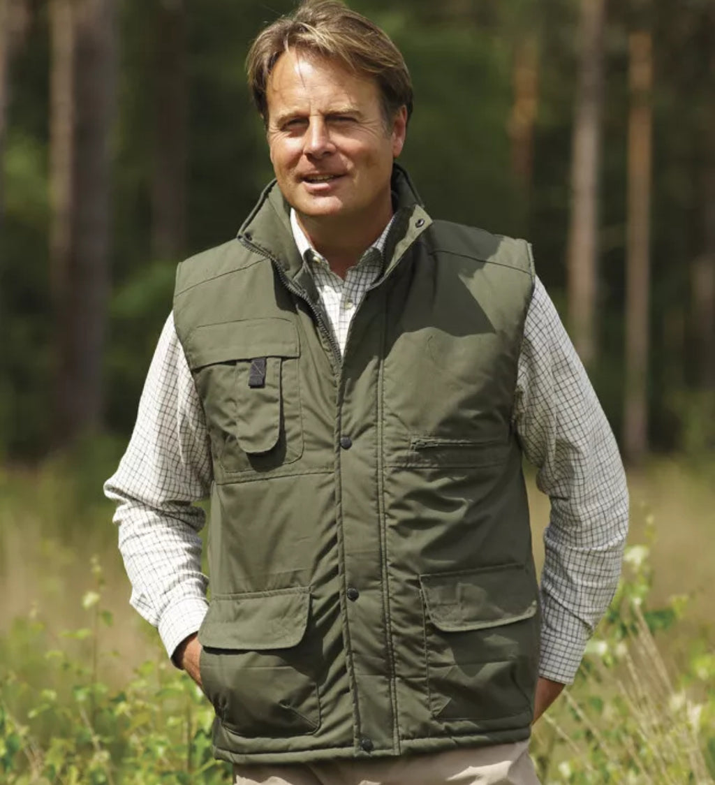 Men’s champion peak quilted bodywarmer
