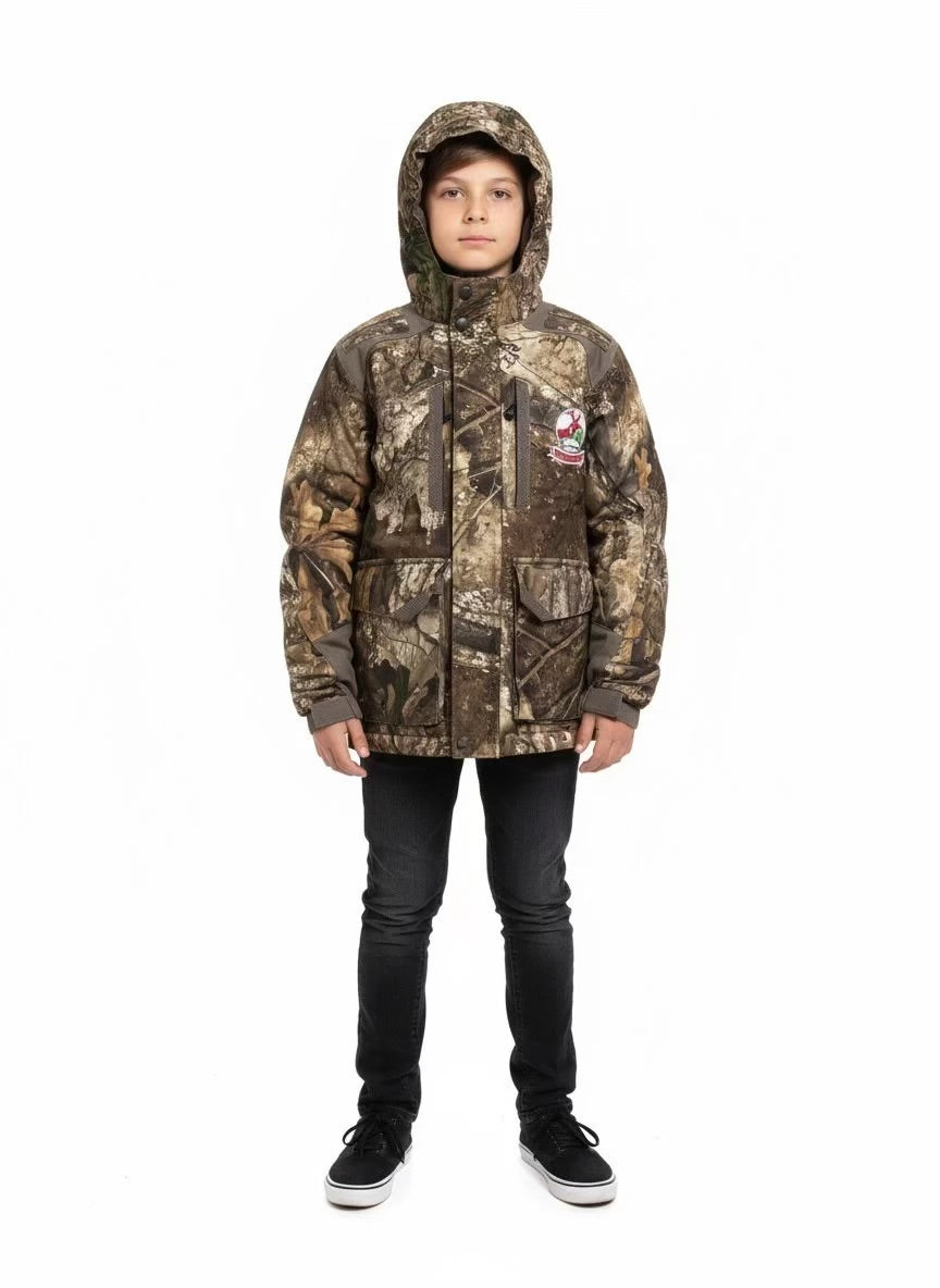 Kids shooting  realtree padded jacket