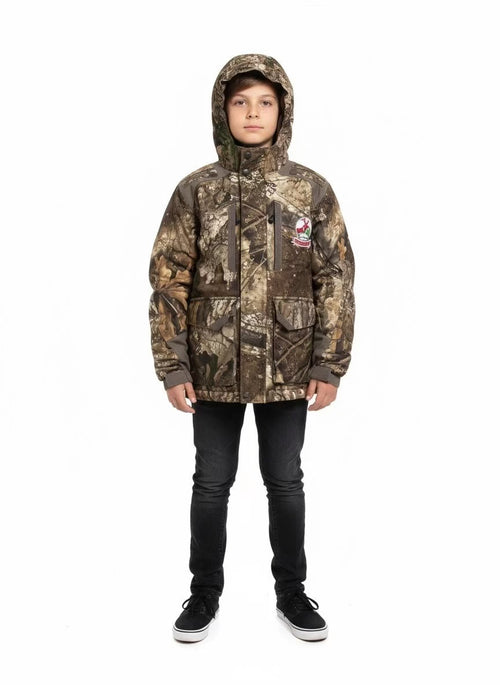 Kids shooting  realtree padded jacket