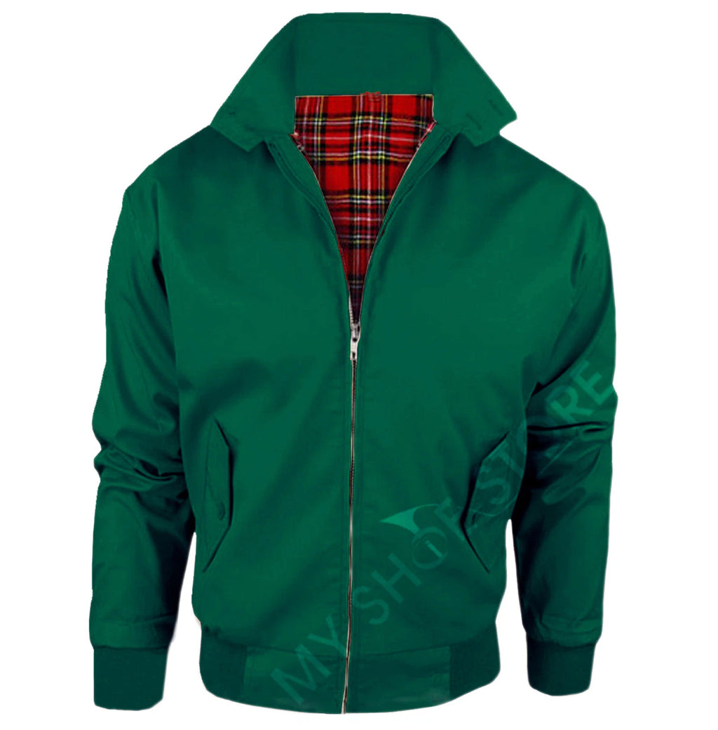 Mens classic Harrington jacket