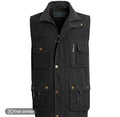 Men’s hunting outdoor highmount moleskin multi pocket bodywarmer vest