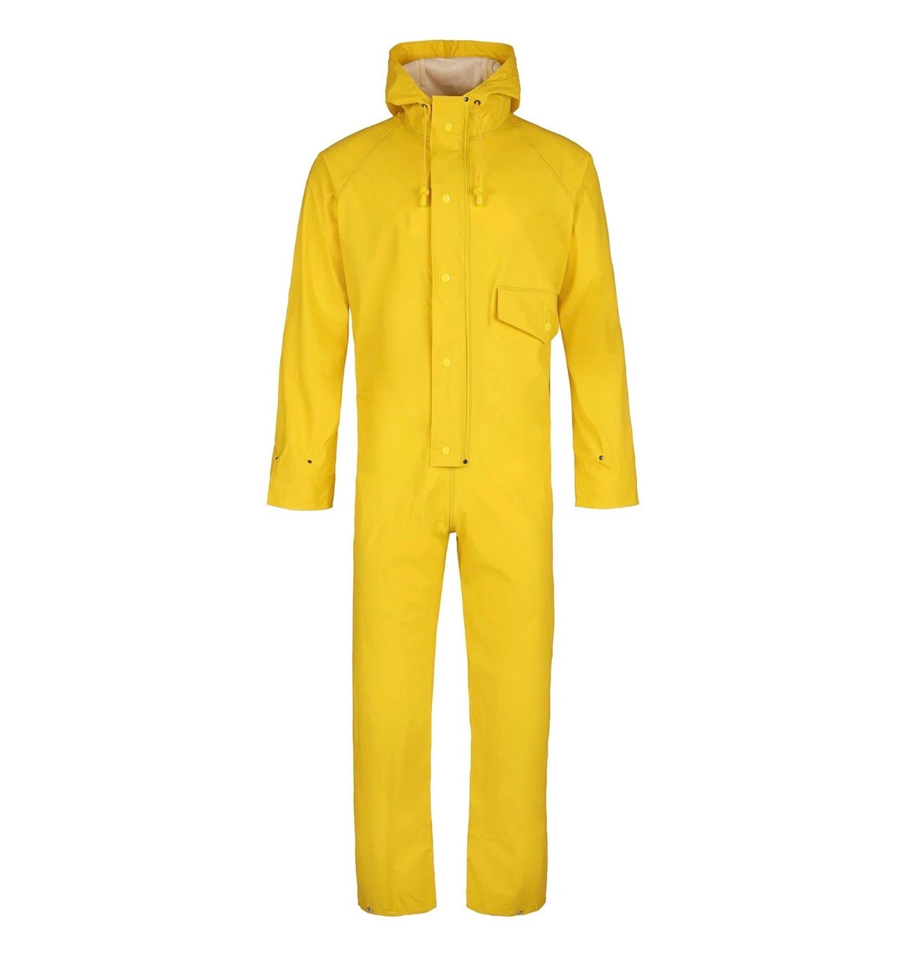 Unisex flex waterproof hooded work coverall fishing pressure washing