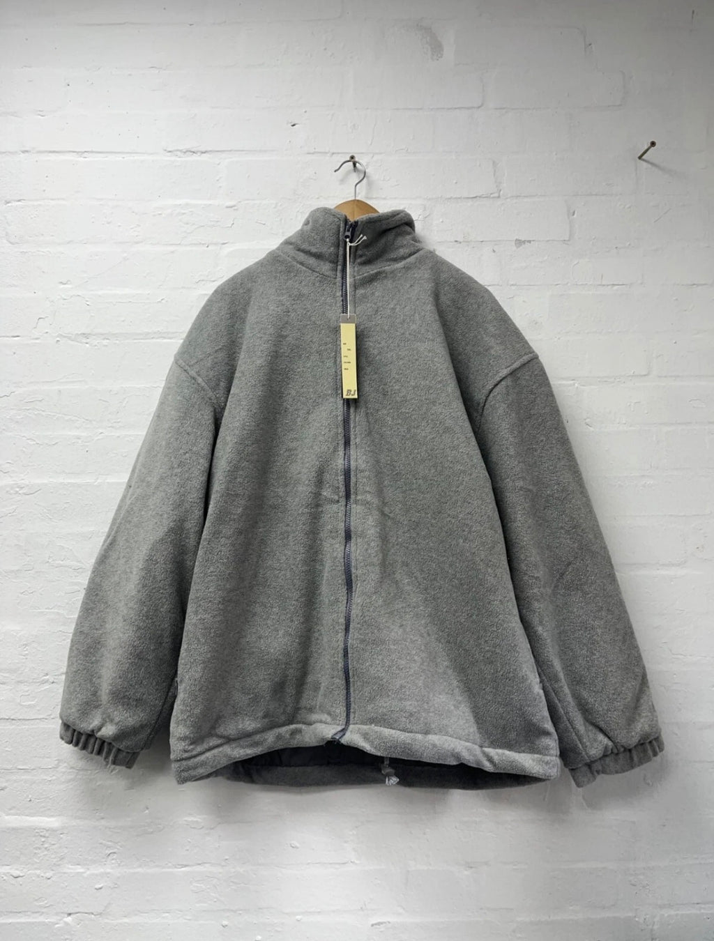 Men’s us trading collar fleece zip jacket