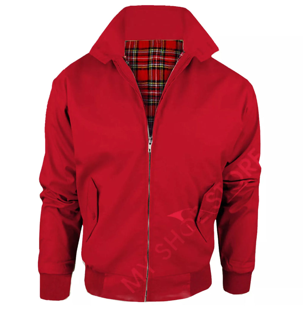 Mens classic Harrington jacket