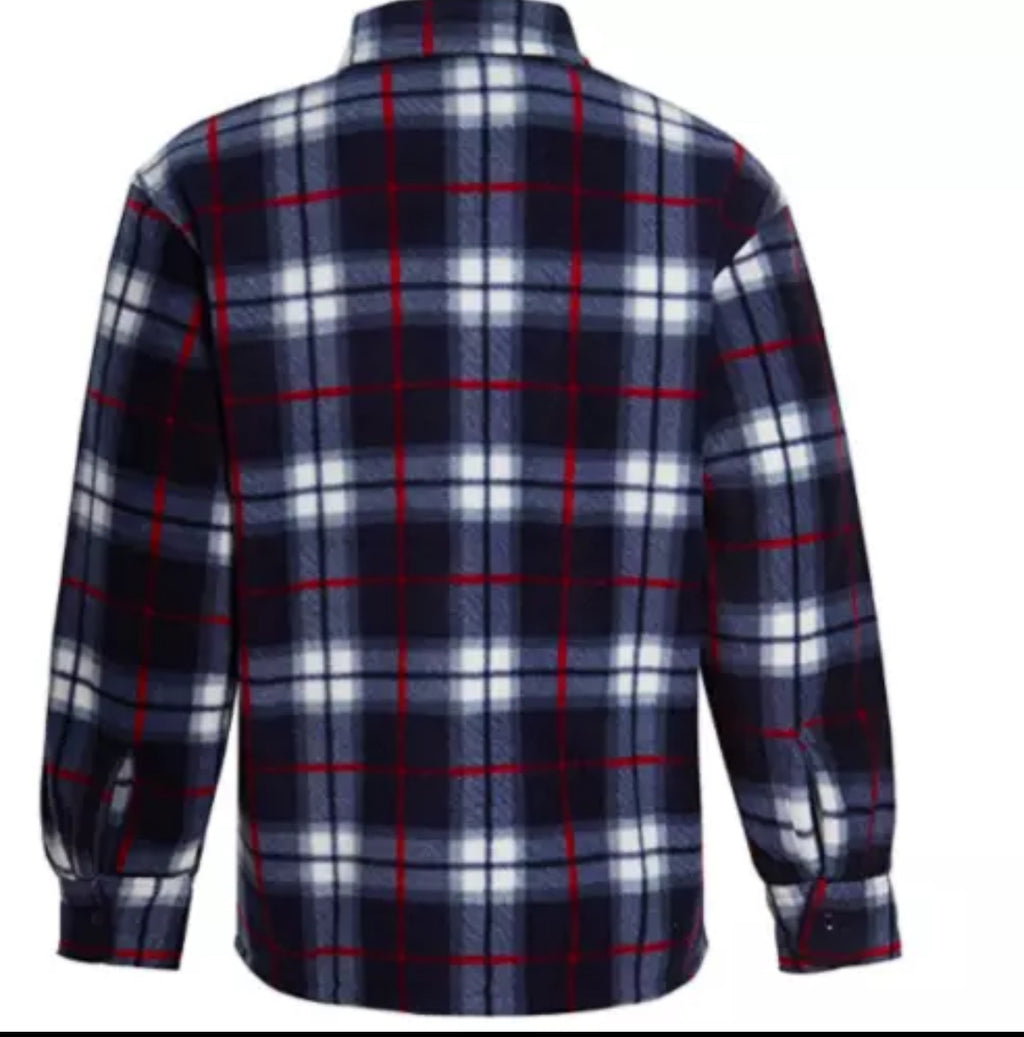 Men’s lumberjacket zip collar padded shirt