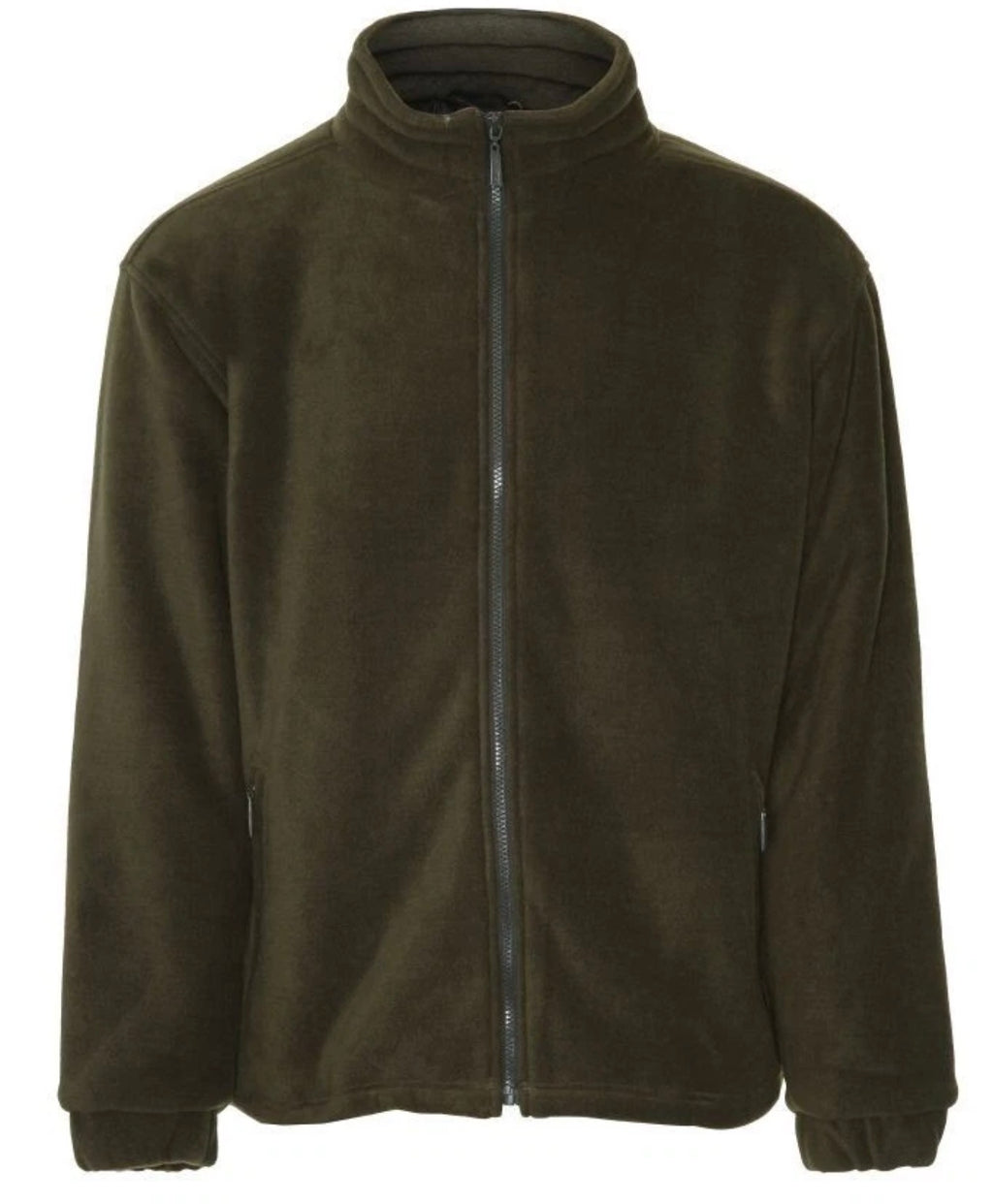 Men’s us trading collar fleece zip jacket