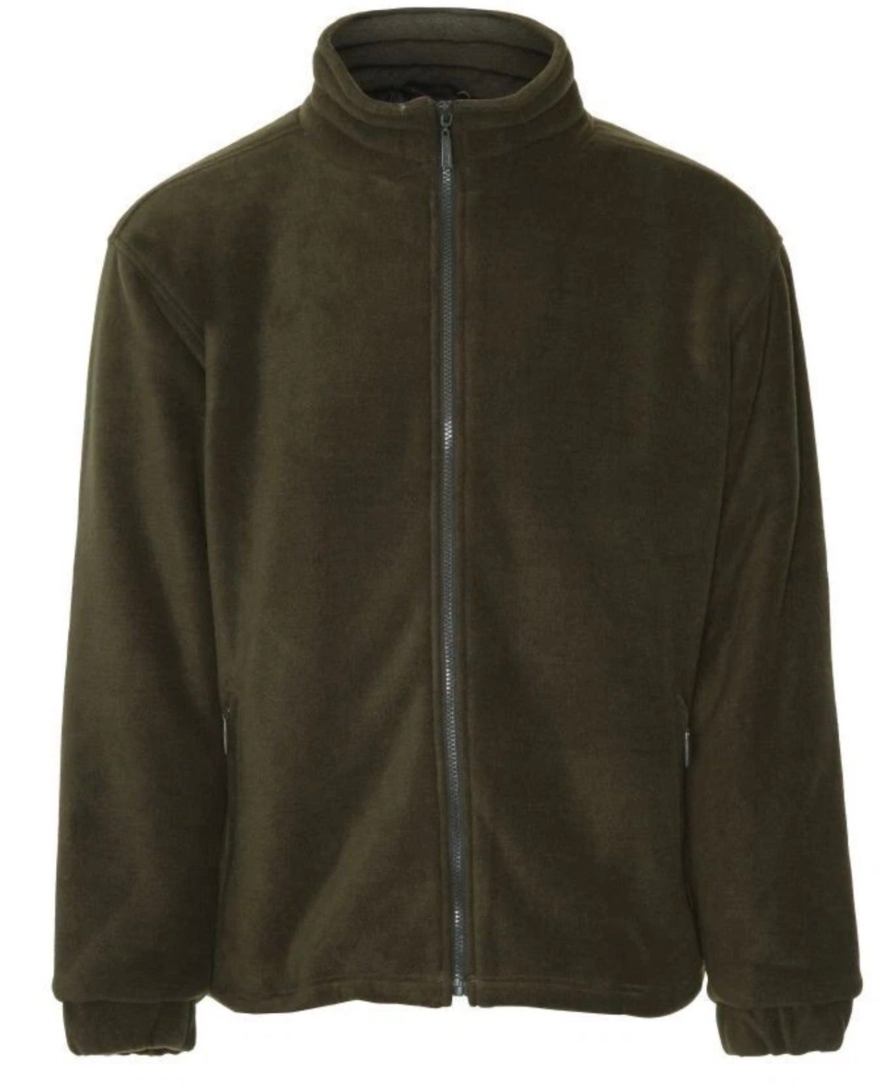 Men’s us trading collar fleece zip jacket