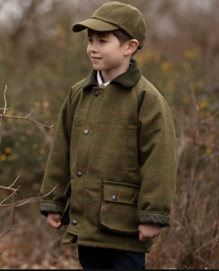 Kids tweed country jacket