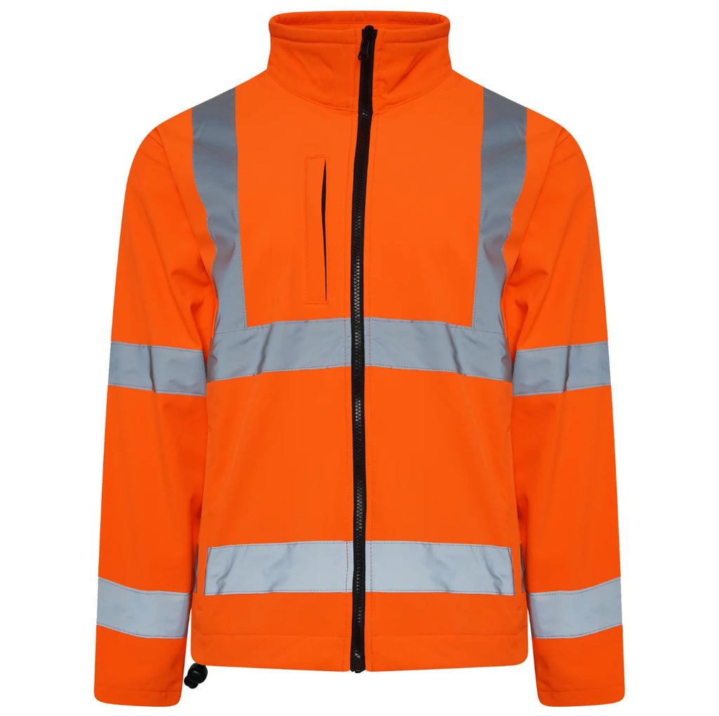 Men’s hi vis softshell jacket