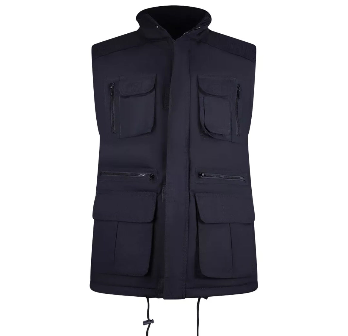 Men’s highmount multi pocket padded bodywarmer