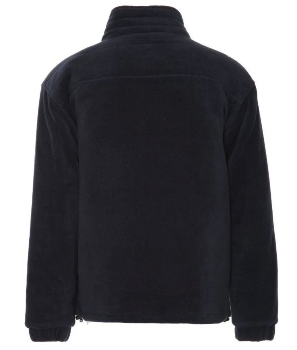 Men’s us trading collar fleece zip jacket