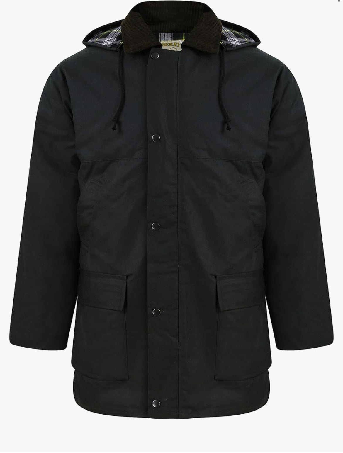 Men’s country wax padded jacket