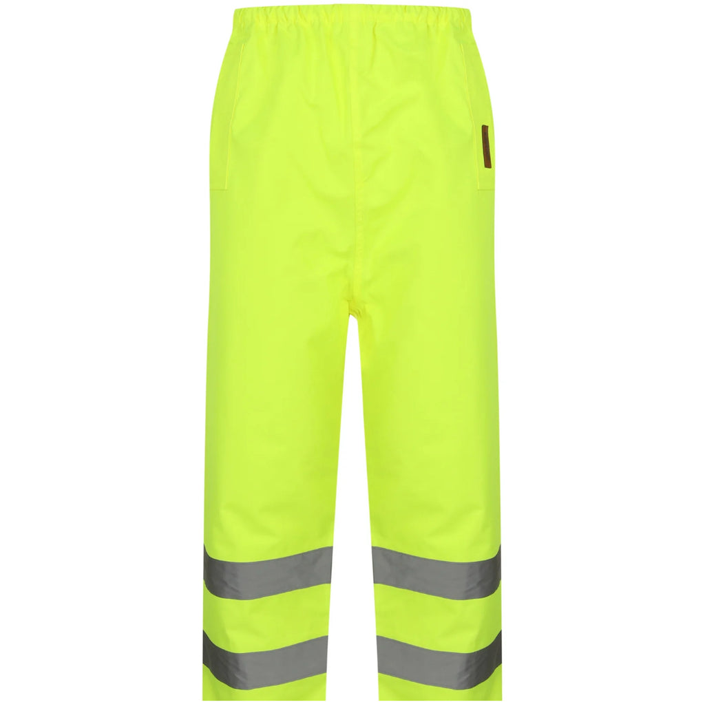 Men’s work hi vis waterproof over trousers