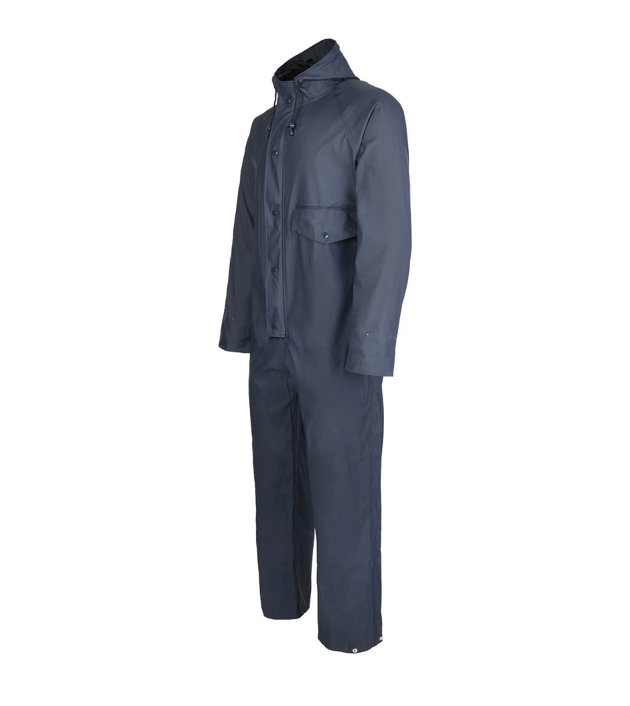 Unisex flex waterproof hooded work coverall fishing pressure washing